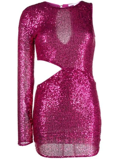 cut-out sequin minidress by PATRIZIA PEPE