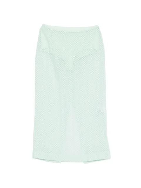 devoré organza midi skirt by PATRIZIA PEPE