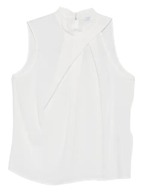 draped cowl-neck top by PATRIZIA PEPE
