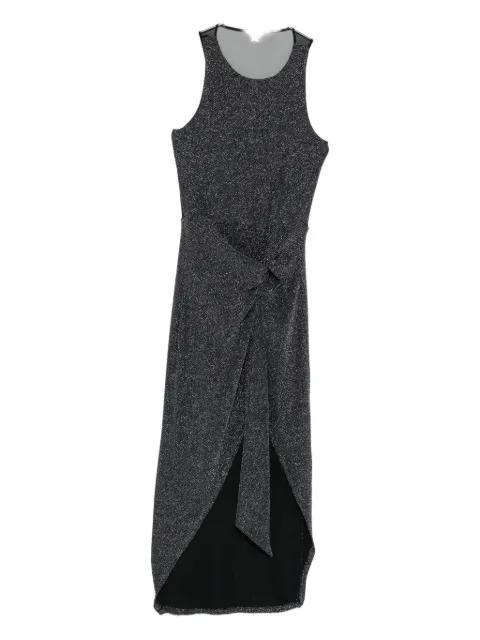 draped midi dress by PATRIZIA PEPE