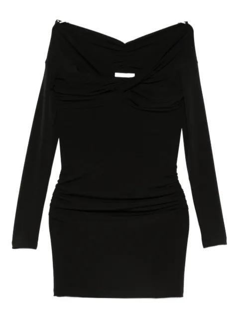draped mini dress by PATRIZIA PEPE