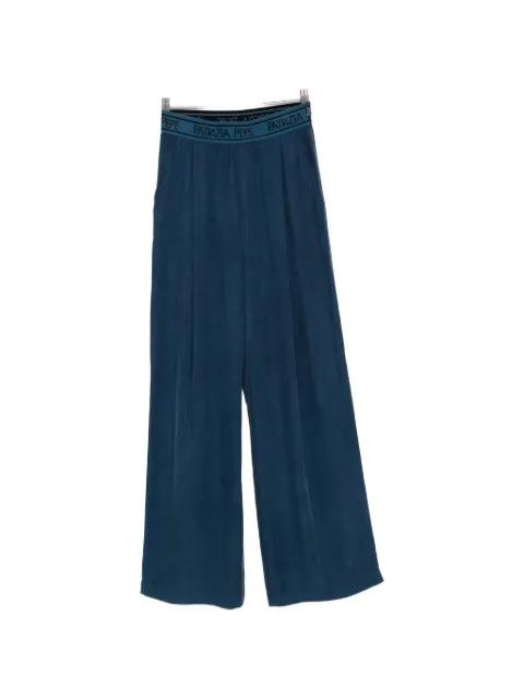 elastic-waistband fluid palazzo pants by PATRIZIA PEPE
