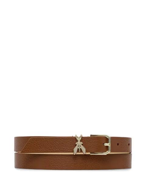 fly-detail buckle belt by PATRIZIA PEPE