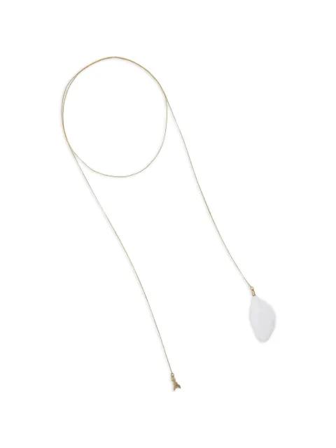fly-motif feather-pendant necklace by PATRIZIA PEPE