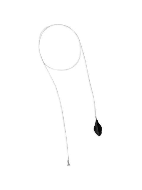 fly-motif feather-pendant necklace by PATRIZIA PEPE