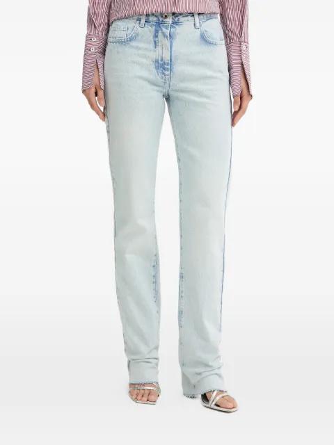 frayed-hem jeans by PATRIZIA PEPE