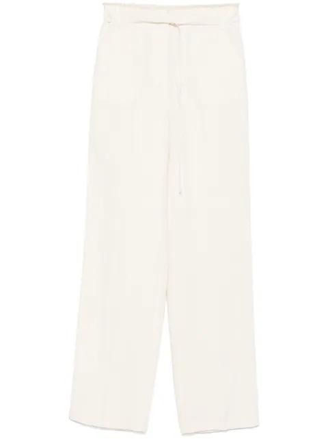 frayed trousers by PATRIZIA PEPE