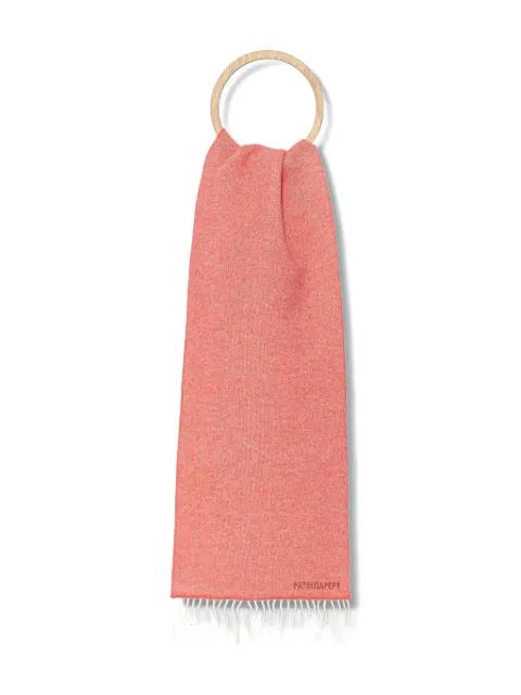 fringed scarf by PATRIZIA PEPE