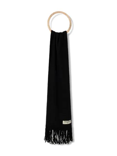 fringed scarf by PATRIZIA PEPE