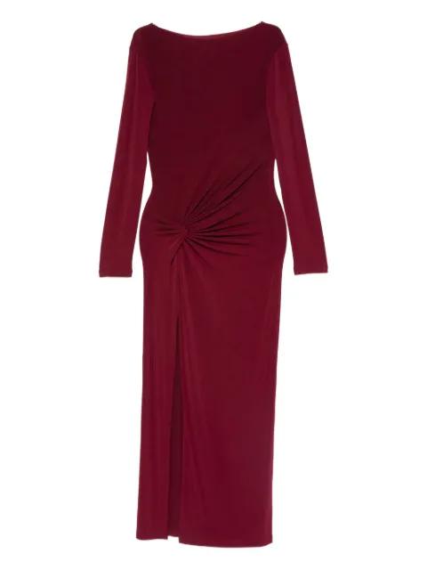 gathering midi dress by PATRIZIA PEPE