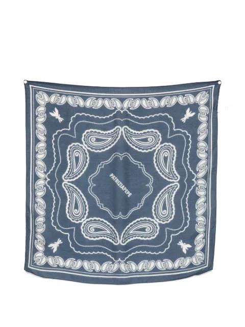 graphic-print scarf by PATRIZIA PEPE