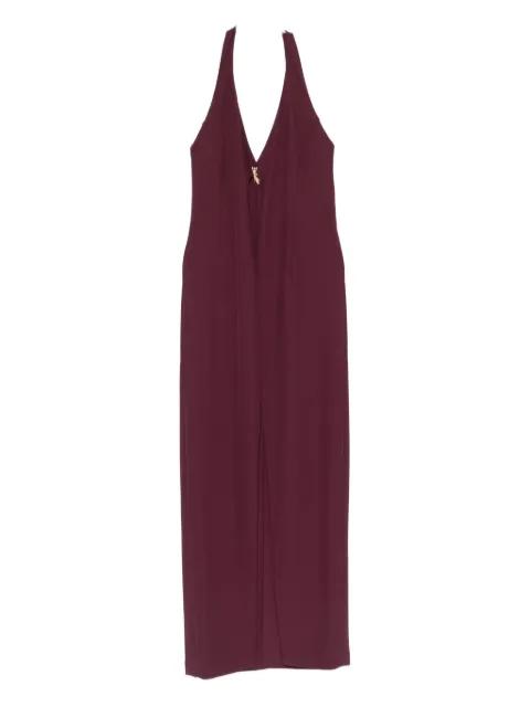 halterneck midi dress by PATRIZIA PEPE