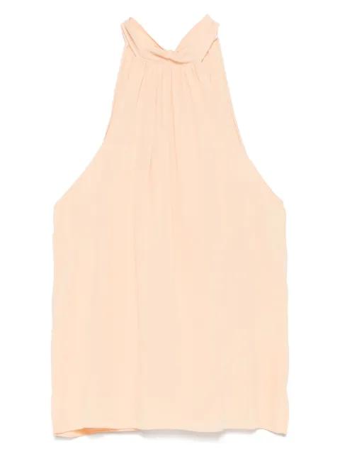 halterneck top by PATRIZIA PEPE