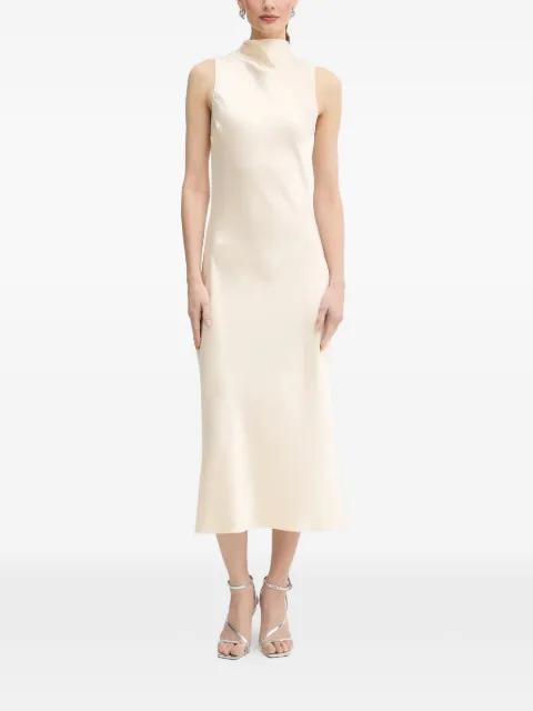 high-neck sleeveless dress by PATRIZIA PEPE