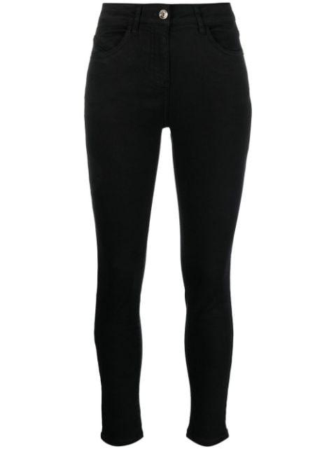 high-rise skinny jeans by PATRIZIA PEPE
