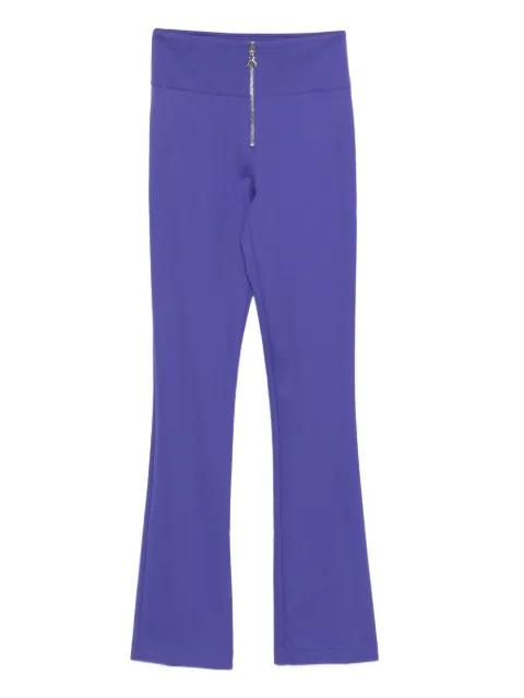 high-waisted flared trousers by PATRIZIA PEPE