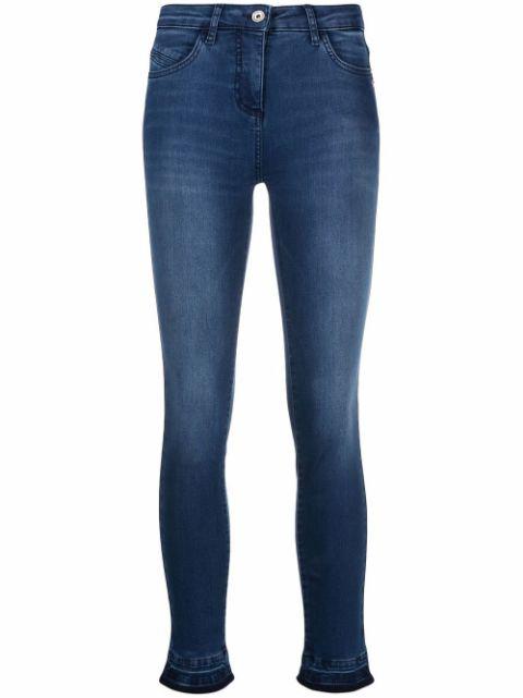 high-waisted skinny jeans by PATRIZIA PEPE