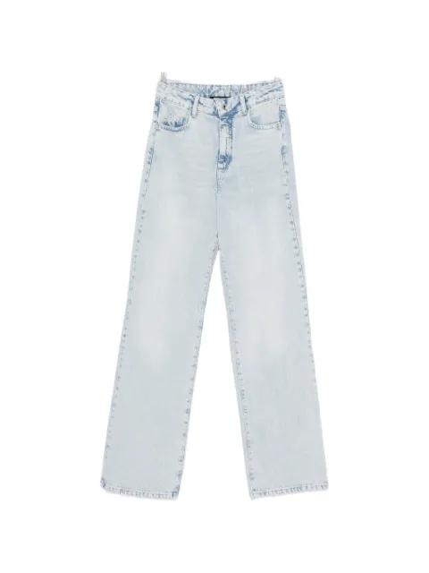 high-waisted straight jeans by PATRIZIA PEPE