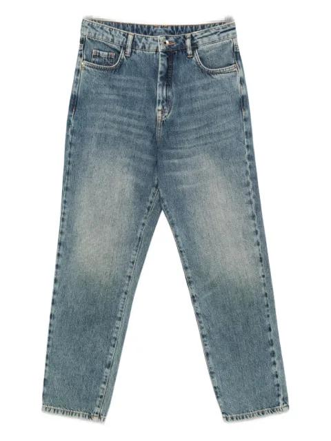 high-waisted straight jeans by PATRIZIA PEPE