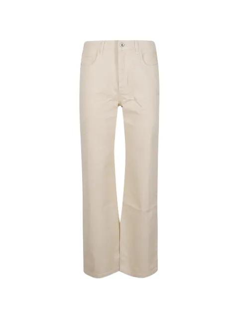 high-waisted straight-leg jeans by PATRIZIA PEPE