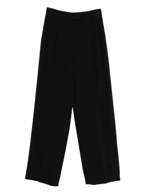 high-waisted straight-leg trousers by PATRIZIA PEPE
