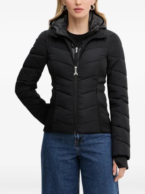 hoodied zipped jacket by PATRIZIA PEPE