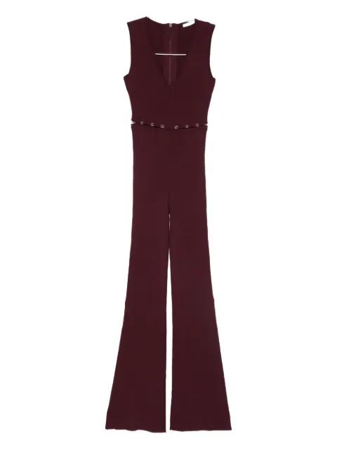 knitted detailed jumpsuit by PATRIZIA PEPE
