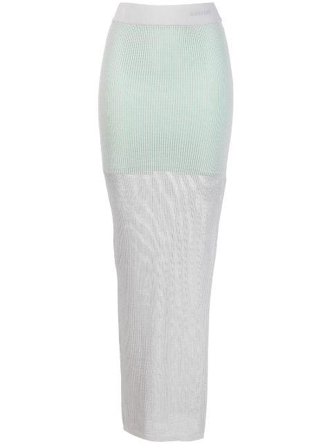 knitted maxi skirt by PATRIZIA PEPE