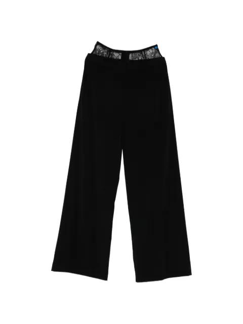 lace palazzo trousers by PATRIZIA PEPE