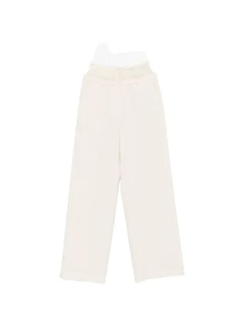 lace palazzo trousers by PATRIZIA PEPE