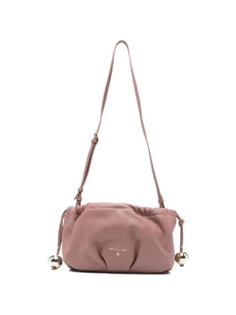 leather clutch bag by PATRIZIA PEPE