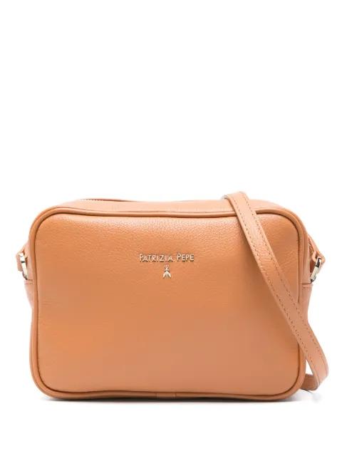 leather cross body bag by PATRIZIA PEPE