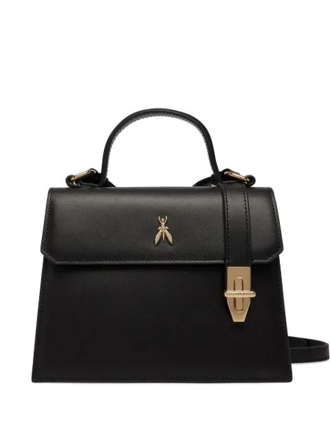 leather tote bag by PATRIZIA PEPE