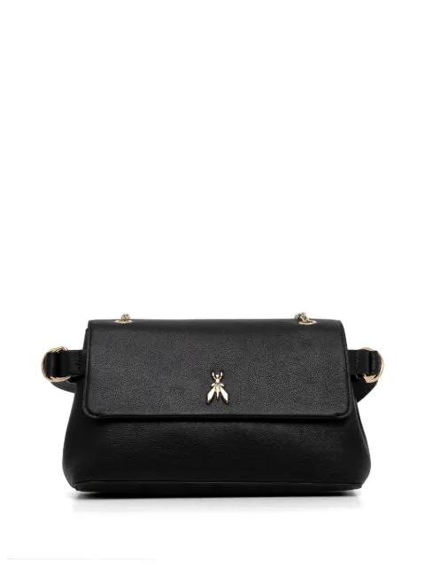 logo-appliqué chain shoulder bag by PATRIZIA PEPE