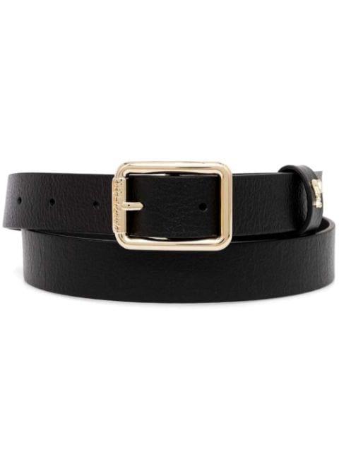 logo buckle belt by PATRIZIA PEPE
