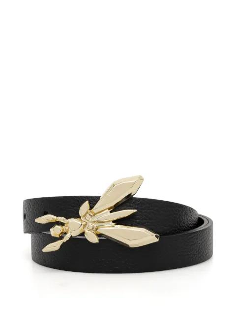 logo-buckle belt by PATRIZIA PEPE