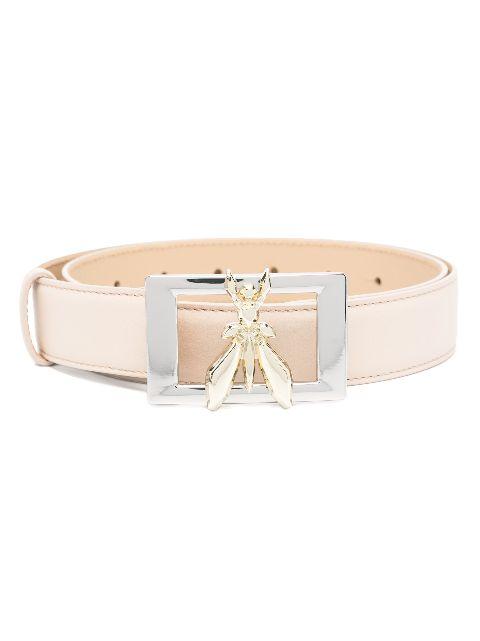 logo-buckle belt by PATRIZIA PEPE