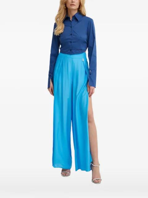 logo buttoned shirt by PATRIZIA PEPE