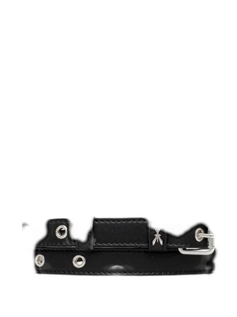 logo-charm buckle belt by PATRIZIA PEPE