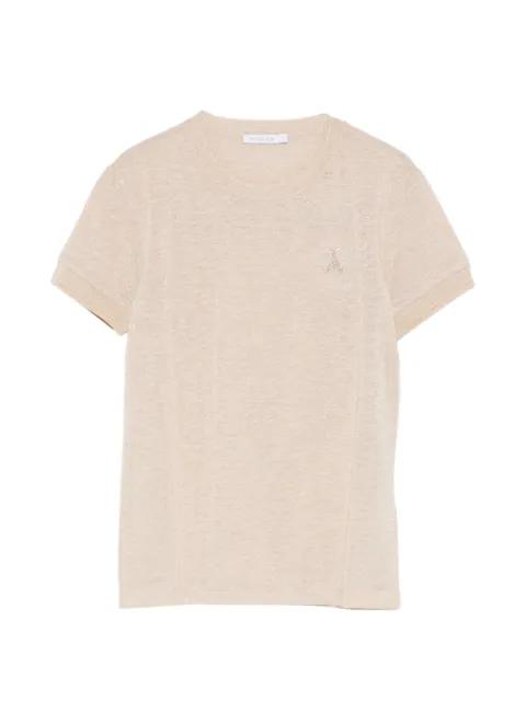logo-detail T-shirt by PATRIZIA PEPE