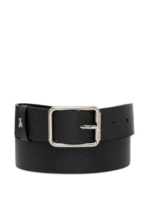 logo-detail buckle belt by PATRIZIA PEPE