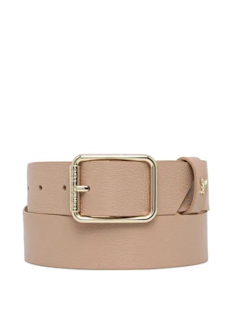 logo-detail buckle belt by PATRIZIA PEPE