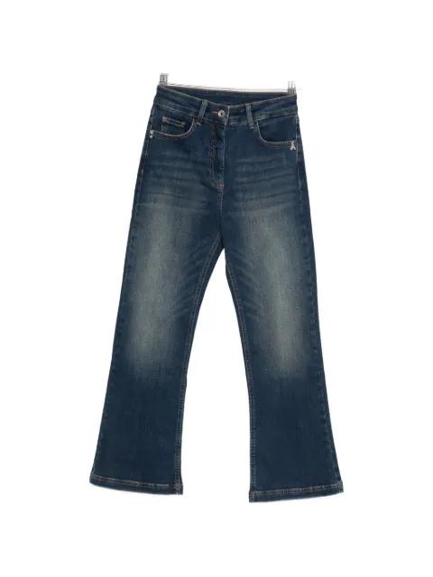 logo-detail jeans by PATRIZIA PEPE