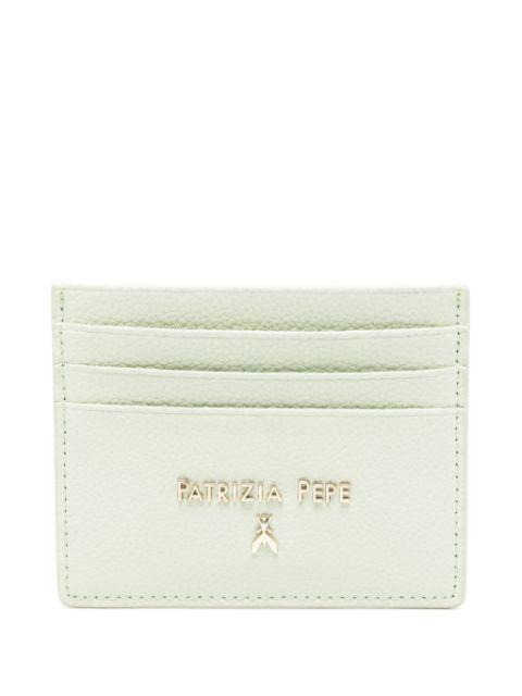 logo-lettering card holder by PATRIZIA PEPE