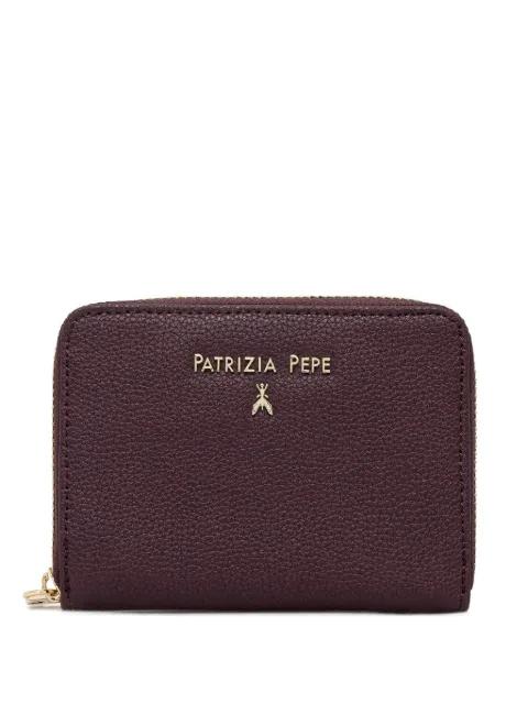 logo-lettering zipped wallet by PATRIZIA PEPE