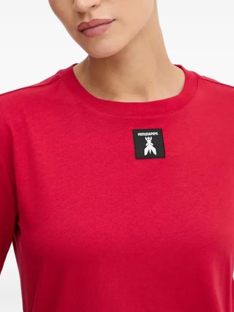logo-patch T-shirt by PATRIZIA PEPE