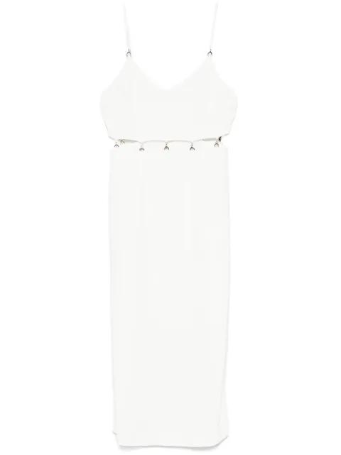 logo-plaque midi dress by PATRIZIA PEPE