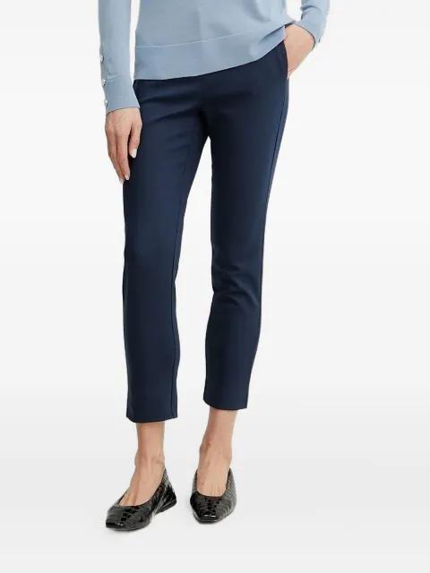 logo-plaque side-pocket trousers by PATRIZIA PEPE