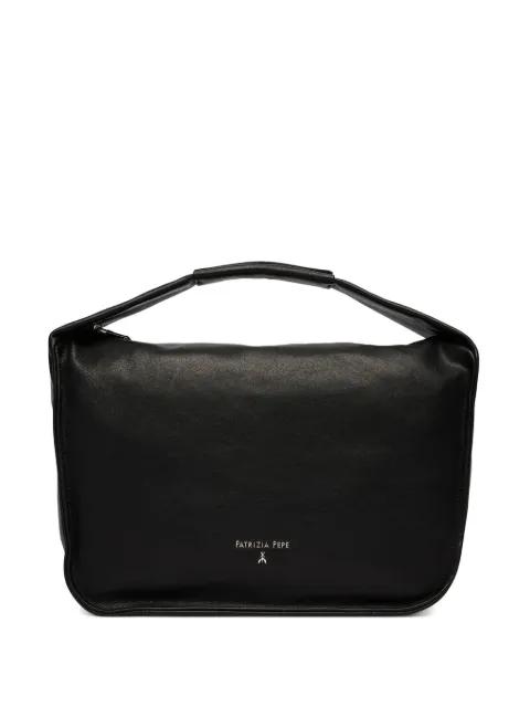 logo-plaque tote bag by PATRIZIA PEPE