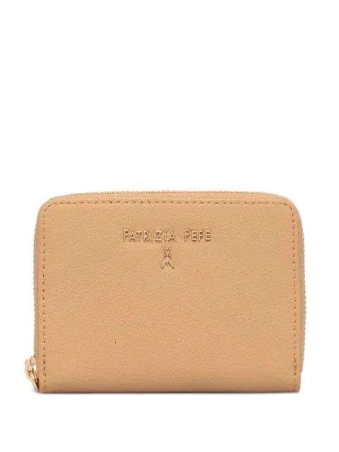 logo-plaque wallet by PATRIZIA PEPE